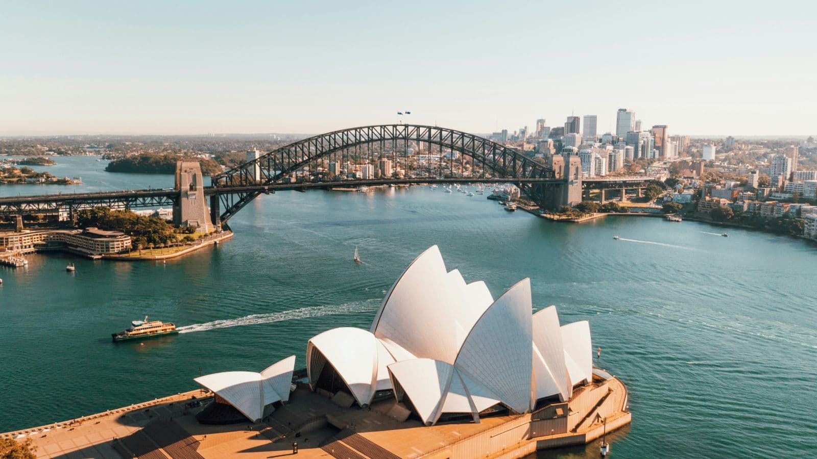 Sydney Harbour Bridge and Opera House accommodation areas