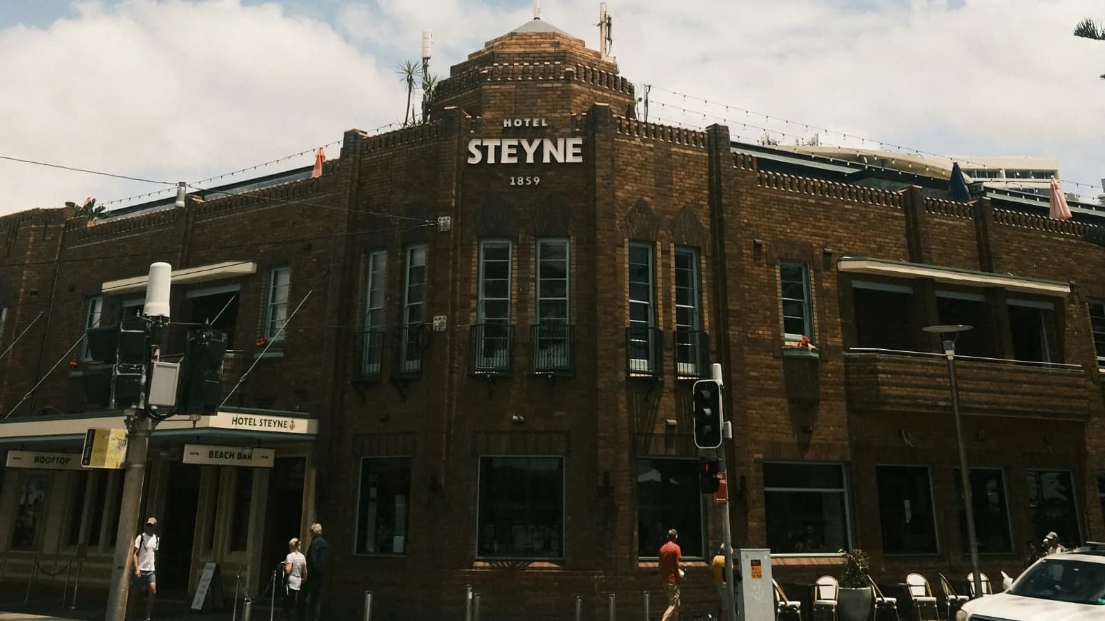 Hotel Steyne near Manly Beach in Sydney